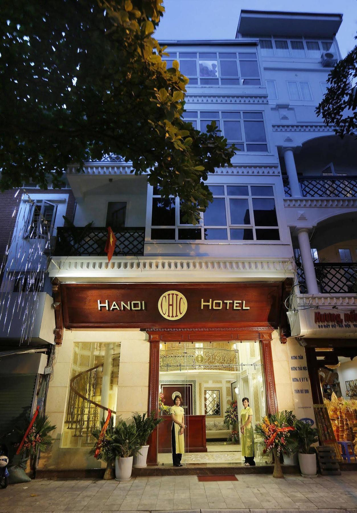 Hanoi Chic Boutique Hotel Экстерьер фото